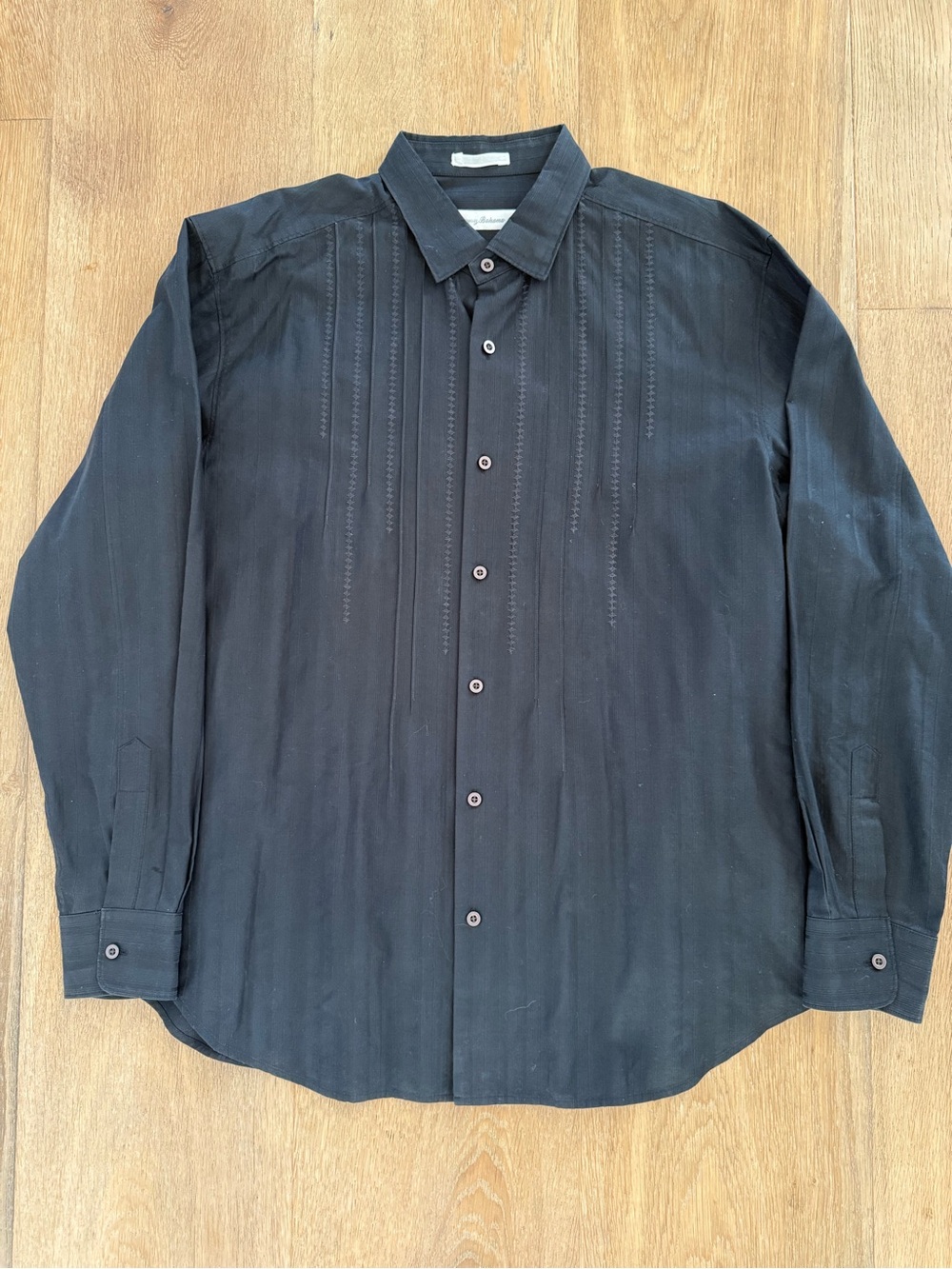 Tommy Bahama black Long-Sleeve Button-Up Shirt